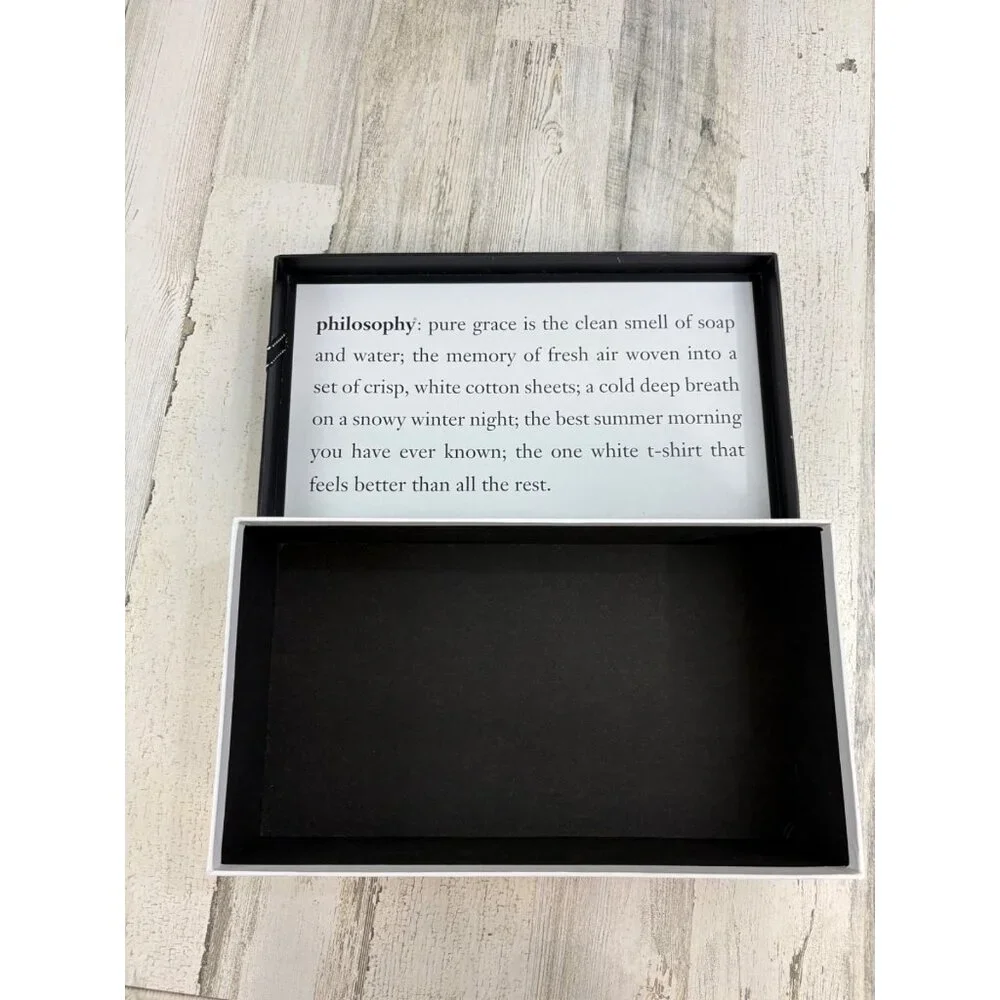 Philosophy Vintage Pure Grace Gift Box Packaging ONLY